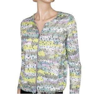 Marc Cain Sport zippered top multicoloured size 6